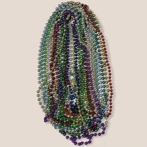 Lot of 16- 2020 New Orleans Mardi Gras Multi-Color Beaded Necklaces Throws